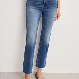 Good American Straight Raw Hem